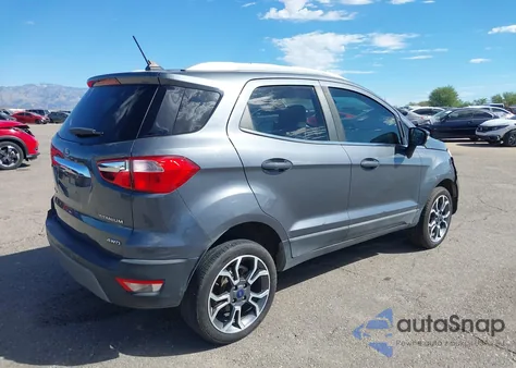 2018 Ford Ecosport Titanium z USA, uszkodzony, nr VIN MAJ6P1WL8JC248841